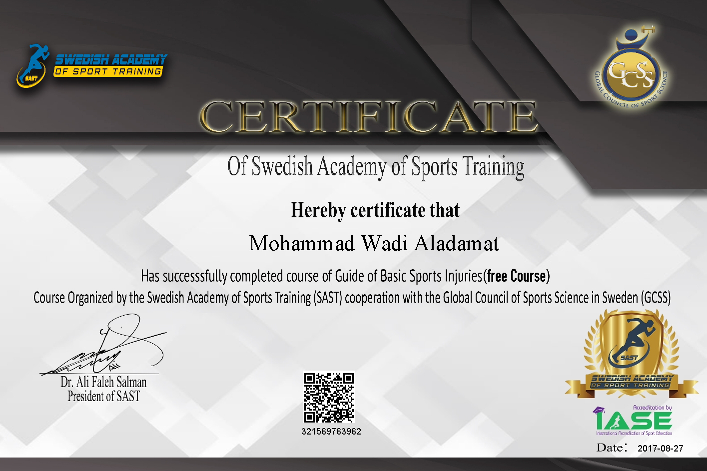 Mohammad Wadi Aladamat